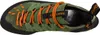 Schnür-Kletterschuh "Tarantulace" von La Sportiva in grün und orange mit Gummisohle. Produktbild-Vorschau
