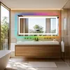 Specchio da bagno Vrygle 140x70 cm con Bluetooth, LED RGB, Anteprima dell’immagine prodotto 3