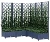 vidaXL Kvetináč s mriežkou modro-šedý 120x120x121,5 cm PP Náhľad obrázku produktu 7