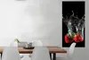 MuchoWow® Poster Erdbeeren - Obst - Wasser - Schwarz - Rot Produktbild-Vorschau 2