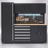 Datona - Werkzeugbank 160 cm mit hohem Werkstattschrank & Produktbild-Vorschau 1