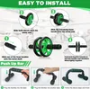 Fitness-Set 7-teilig in Grün – AB-Wheel, Springseil, Produktbild-Vorschau 3