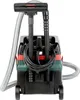 A rear view of a wet/dry vacuum cleaner with accessories attached. Podgląd zdjęcia produktu