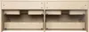 SORRENTO Doppelwaschtisch 120cm hängend - Holzoptik Produktbild-Vorschau 7
