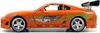 A side view of an orange toy car. Anteprima dell’immagine prodotto