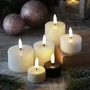 LED Mini Kerze THEA - mit Rillen - Echtwachs - 3D Flamme - Produktbild-Vorschau 9