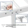 Yaheetech Bettrahmen Metallbett für 160 x 200 cm Matratze Produktbild-Vorschau 9