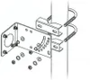 Outdoor Gitterantenne 24 dBi 2.4 GHz für WLAN, grau-weiß Produktbild-Vorschau 2