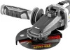 A close-up shot of an angle grinder with a cutting disc attached, set against a white background. Anteprima dell’immagine prodotto