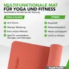 Tunturi Dicke Yogamatte 8mm - Rutschfest Gymnastikmatte  - Produktbild-Vorschau 5