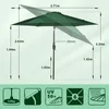 Sekey Sonnenschirm 270 cm Gartenschirm UPF50+ Knickbar, Produktbild-Vorschau 7