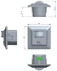 DELPHI Bewegungsmelder 160° weiß LED geeignet 250V Produktbild-Vorschau 5