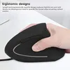 Wired Gaming Anker vertikaler Maus, farbenfrohe LED USB Produktbild-Vorschau 2