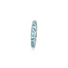 A silver ring with blue stones is shown against a white background. Produktbild-Vorschau