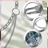 EDIBAZZAR | Kette für Hosengürtel 3in1 Triple Gothic Metal Produktbild-Vorschau 2