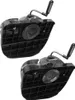 Two black manual bread slicers are shown against a white background. Náhled obrázku produktu
