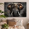 MuchoWow® - Leinwandbilder - Elefant - Aquarell - Wildtiere Produktbild-Vorschau 2