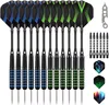 Set professionale di freccette 12 pezzi asta in alluminio 9 Anteprima dell’immagine prodotto 1
