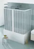 Box sopravasca Venusia 3 lati 70x170 cm in PVC a soffietto Anteprima dell’immagine prodotto 1
