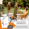 Holzkohlegrill mit stabiler Feuerschale, Schwenkgrill mit Produktbild-Vorschau 5