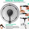 Sprühnebel Kühlung für Ventilator, Outdoor Misting System Produktbild-Vorschau 3