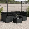 The Living Store 7-tlg. Garten-Sofagarnitur mit Kissen Produktbild-Vorschau 2