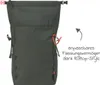 Lässig Wickelrucksack Outdoor Rolltop Backpack Produktbild-Vorschau 3