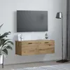 vidaXL Nástěnná skříňka Artisan dub 100 x 36,5 x 35 cm Náhled obrázku produktu 4