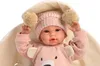 Llorens 63644 NEW BORN - realistická bábika so zvukmi a Náhľad obrázku produktu 4