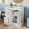 MODFU Waschbeckenunterschrank mit Produktbild-Vorschau 1