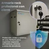 Extralink Armario Rack Mural 19 Pulgadas 6U 600×600 mm Gris Vista previa de la imagen del producto 4