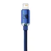 Baseus Blitzladekabel USB-Lightning 2m Blau Produktbild-Vorschau 24