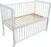 Kinderbett / Beistellbett / Babybett 2in1 120x60cm weiß Produktbild-Vorschau 2