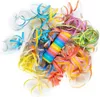 Luftschlangen "Regenbogen" | 4m / 4 Rollen Produktbild-Vorschau 2
