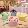 4er Set Emilia Blume Eisbecher 150ml Ø12cm Steingut Produktbild-Vorschau 5