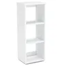 STIV Meble | Regał 88,2x31,8x35,2 cm Biały Mat | 3 półki | Podgląd zdjęcia produktu 2