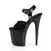 Pleaser | Sandaletten - Flamingo-808N - Schwarz - EU 38 - Produktbild-Vorschau 3