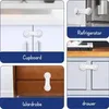 12 Stück Kindersicherung Schrank, Weiß Schranksicherung Produktbild-Vorschau 3