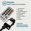 MONZANA® Arbre lumineux 220 LED 220 cm minuterie 8 modes de Voir les images du produit 5
