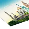 MuchoWow® MuchoWow® Gerahmtes Poster Welt - Eiffelturm - Produktbild-Vorschau 7