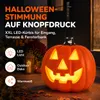 LED dekorace na Halloween ve tvaru dýně s osvětlením – Náhled obrázku produktu 6