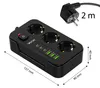 Vayox Steckdosenleiste 3-Fach Schuko 2m Schwarz | Produktbild-Vorschau 8