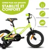 HILAND 14 Zoll Kinderfahrrad mit Stützrädern Handbremse Produktbild-Vorschau 2