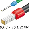 Knipex 97 53 04, Chrom-Vanadium-Stahl, Blau, Rot, 180 mm, Produktbild-Vorschau 23