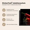 KitchenYeah© Herdabdeckplatte Paprika - Rot - Schwarz - Produktbild-Vorschau 6