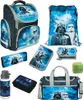Schulranzen 1. Klasse für Jungen und Mädchen in Blau mit Produktbild-Vorschau 1