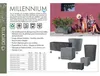 Blumentopf Millennium, 59 x 25 x 25 cm, Kunststoff, Produktbild-Vorschau 8
