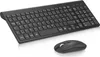 Tastatur Maus Set Kabellos, 2.4G Wiederaufladbare Kabellose Produktbild-Vorschau 1