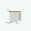 Relaxdays Toilettenpapier Aufbewahrung, 12 Rollen, HxBxT: Produktbild-Vorschau 4