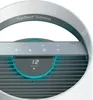 A close-up view of the control panel and display of a white and silver air purifier. Anteprima dell’immagine prodotto